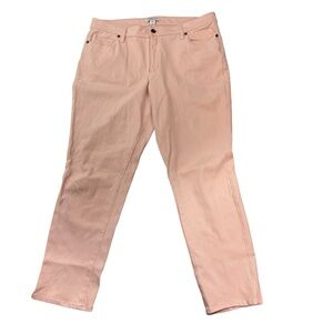 Coldwater Creek Natural Fit Jeans Women's Size 16 Peach (703)